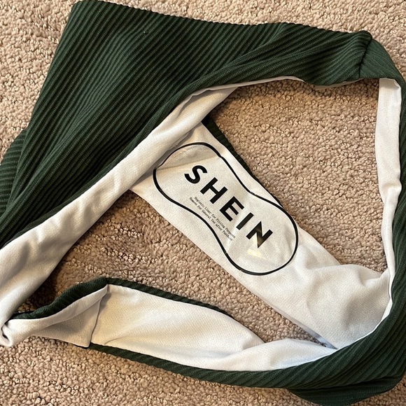 NWT ribbed bikini top and bottoms size large - Picture 8 of 10